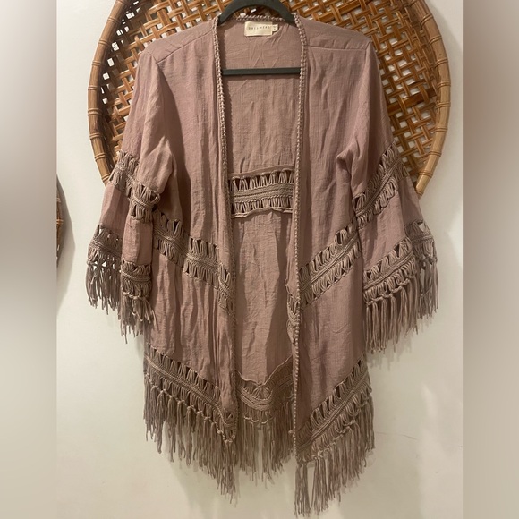 Dreamers Tops - Dreamers | Fringe Cardigan | Medium